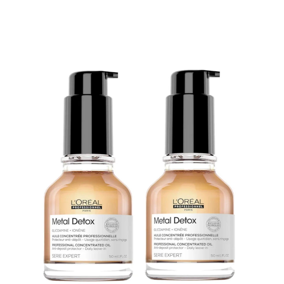 L'Oréal Professionnel Metal Detox Oil Duo Bundle Imagen 1