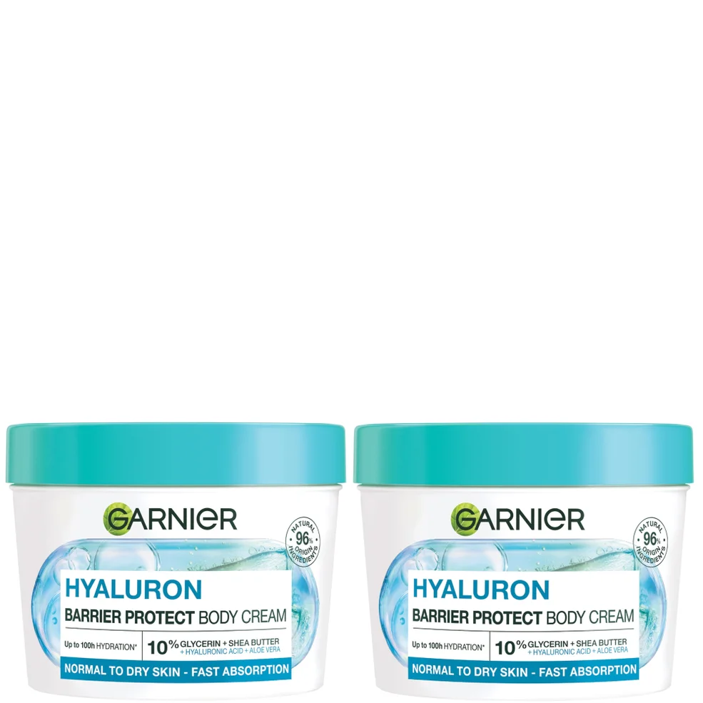 Garnier Body Superfood, Moisturising and Soothing Body Cream, With Aloe Vera and Magnesium, Body Cream for Normal to Dry Skin Duo Imagen 1
