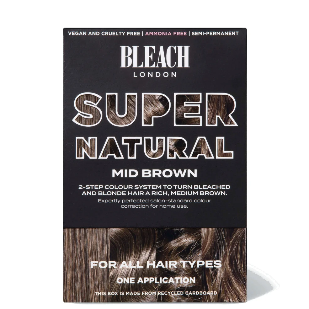 BLEACH LONDON Super Natural Kit - Mid Brown Imagen 1