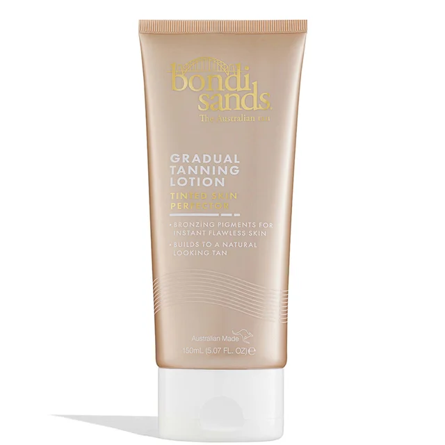 Loción bronceadora gradual Tinted Skin Perfector de Bondi Sands, 150 ml