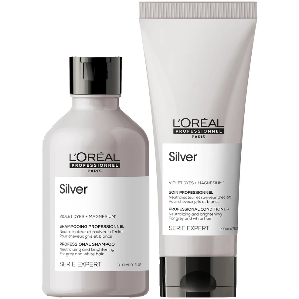 Dúo de champú y acondicionador Silver de L'Oréal Professionnel Imagen 1