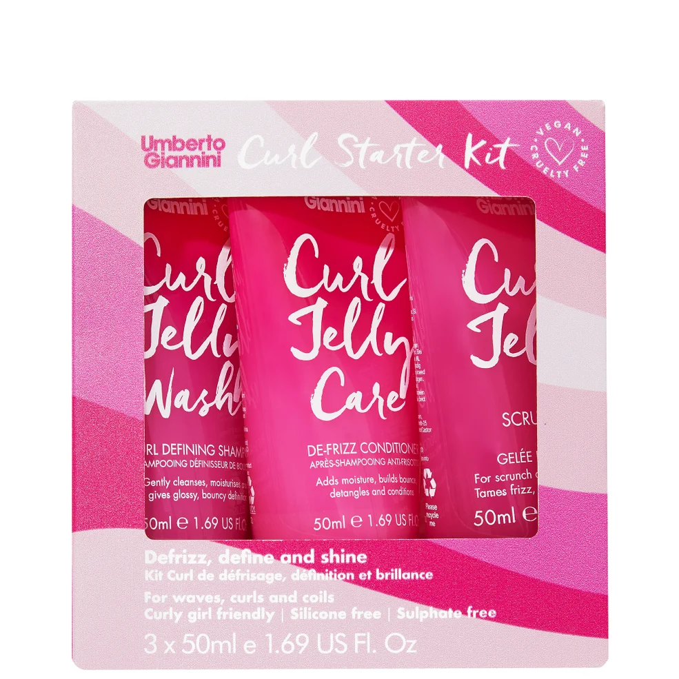 Umberto Giannini Curl Starter Kit 3 x 50ml Imagen 1