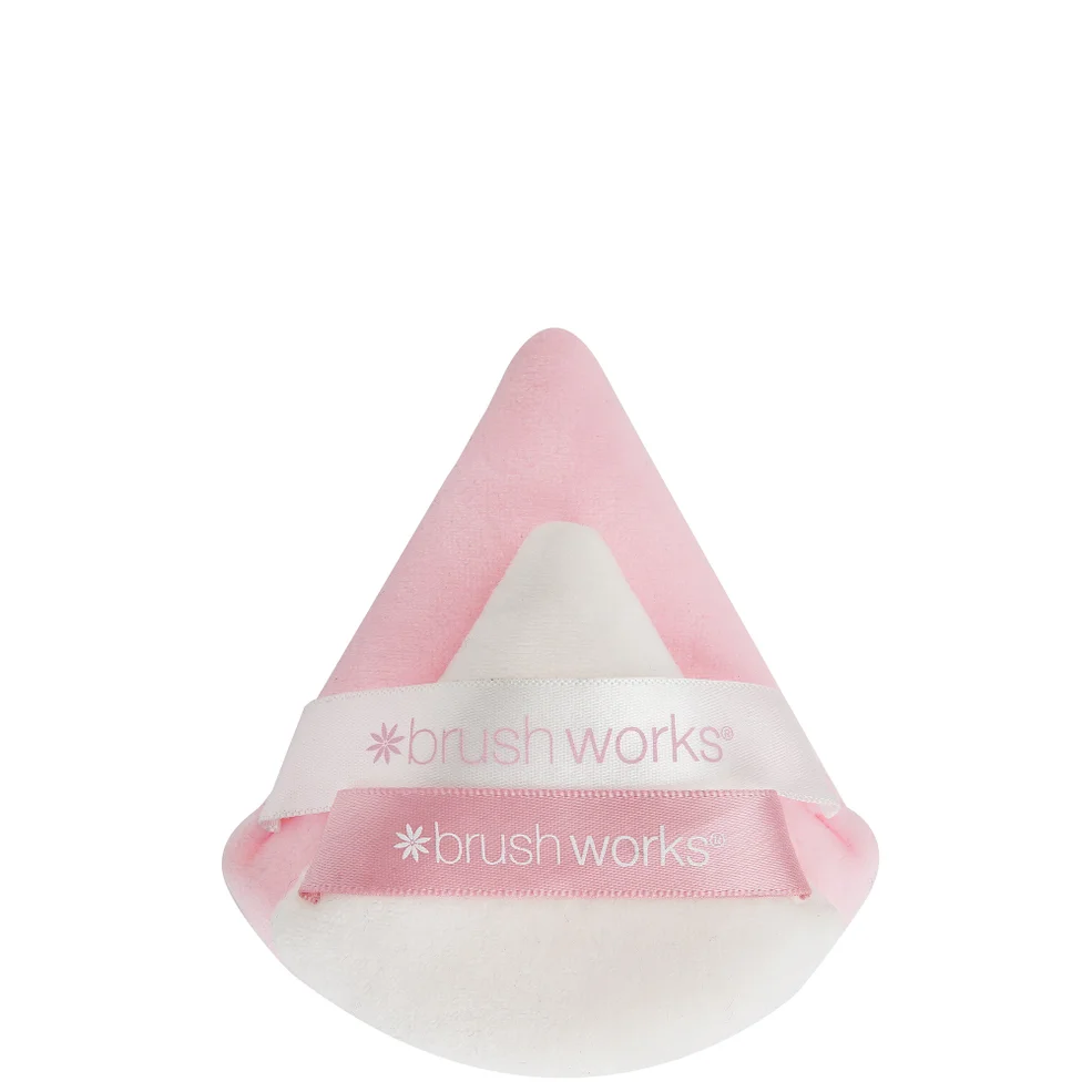 brushworks Triangle Powder Puff Duo Imagen 1