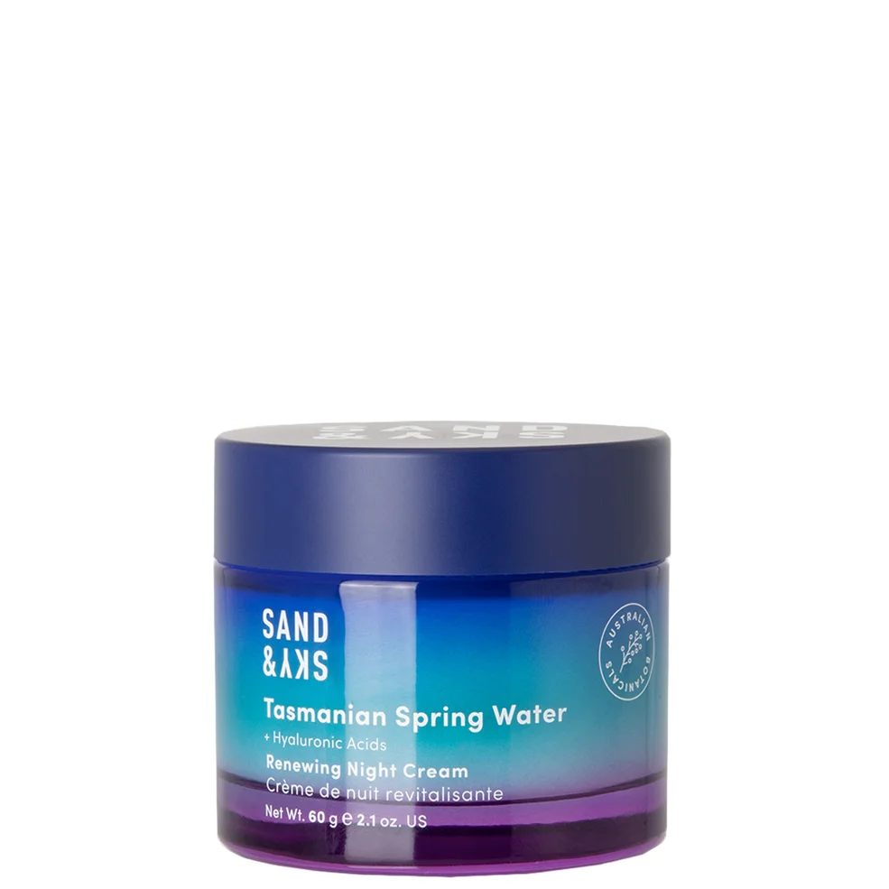 Sand & Sky Tasmanian Spring Water Night Cream 60g Imagen 1