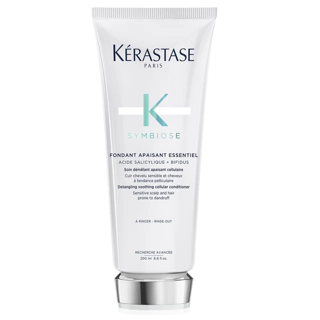 Tratamiento celular calmante y desenredante Symbiose de Kérastase, para cueros cabelludos sensibles propensos a la caspa, 200 ml