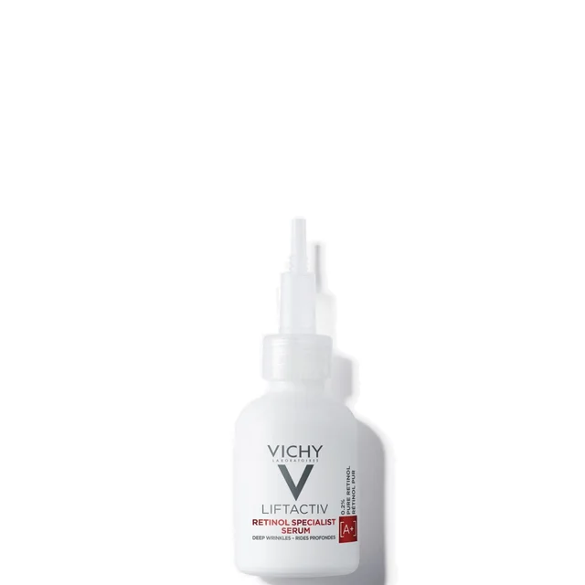 Sérum antiarrugas profundas Liftactiv 0.2% Pure Retinol Specialist de Vichy para todo tipo de pieles (30 ml)