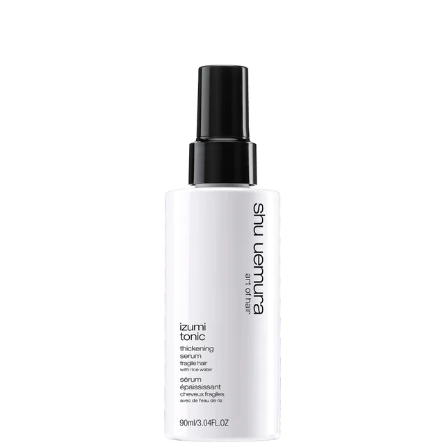 Sérum voluminizador con agua de arroz para cabello frágil Izumi Tonic de Shu Uemura 90 ml