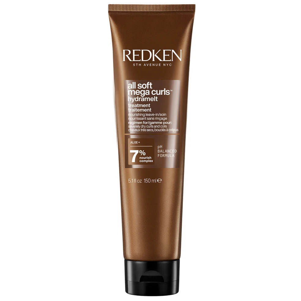 Acondicionador sin aclarado All Soft Mega Curls HydraMelt de Redken, 150 ml Imagen 1