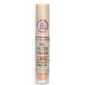 Makeup Revolution IRL Filter Finish Concealer 6g (Various Shades) - Shade C10.5