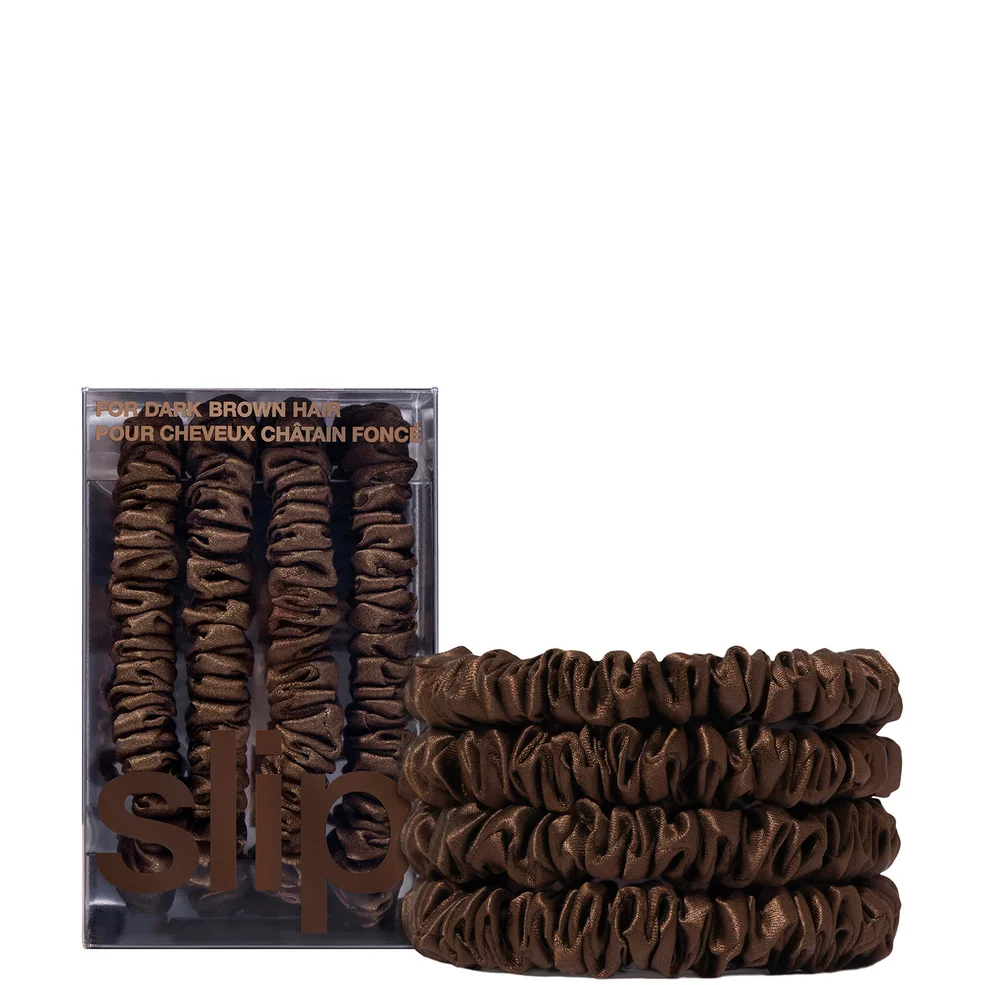 Slip Pure Silk Skinny Scrunchies (Various Colours) Imagen 1