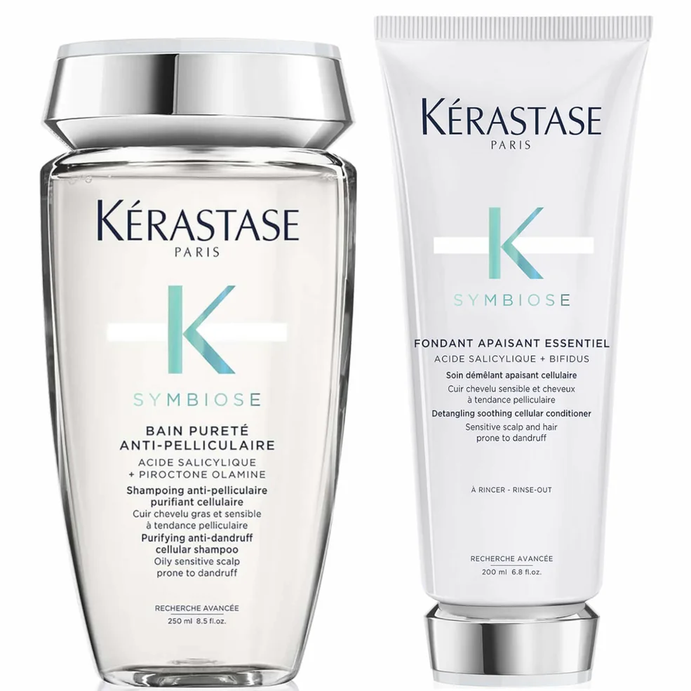 Kérastase Symbiose Anti-Dandruff Cleanse and Condition Duo for Oily Scalps Imagen 1