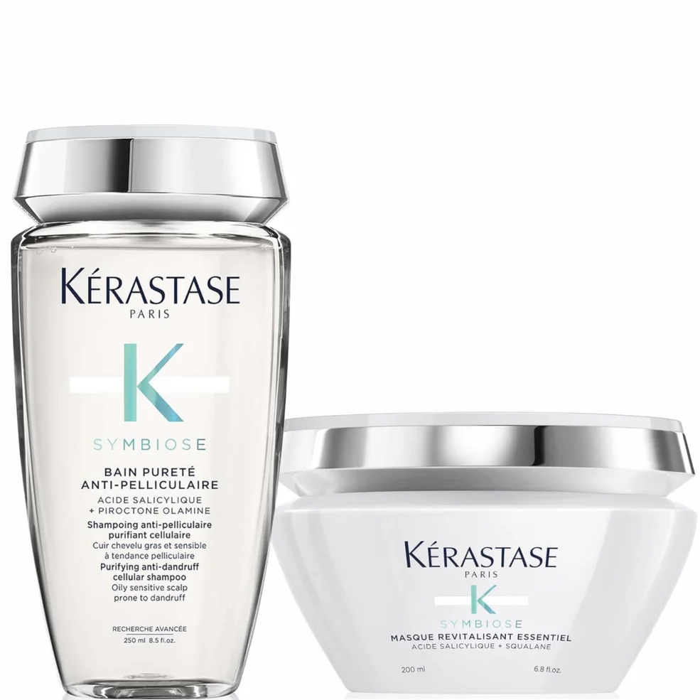 Kérastase Symbiose Anti-Dandruff Cleanse and Nourish Duo for Oily Scalps Imagen 1