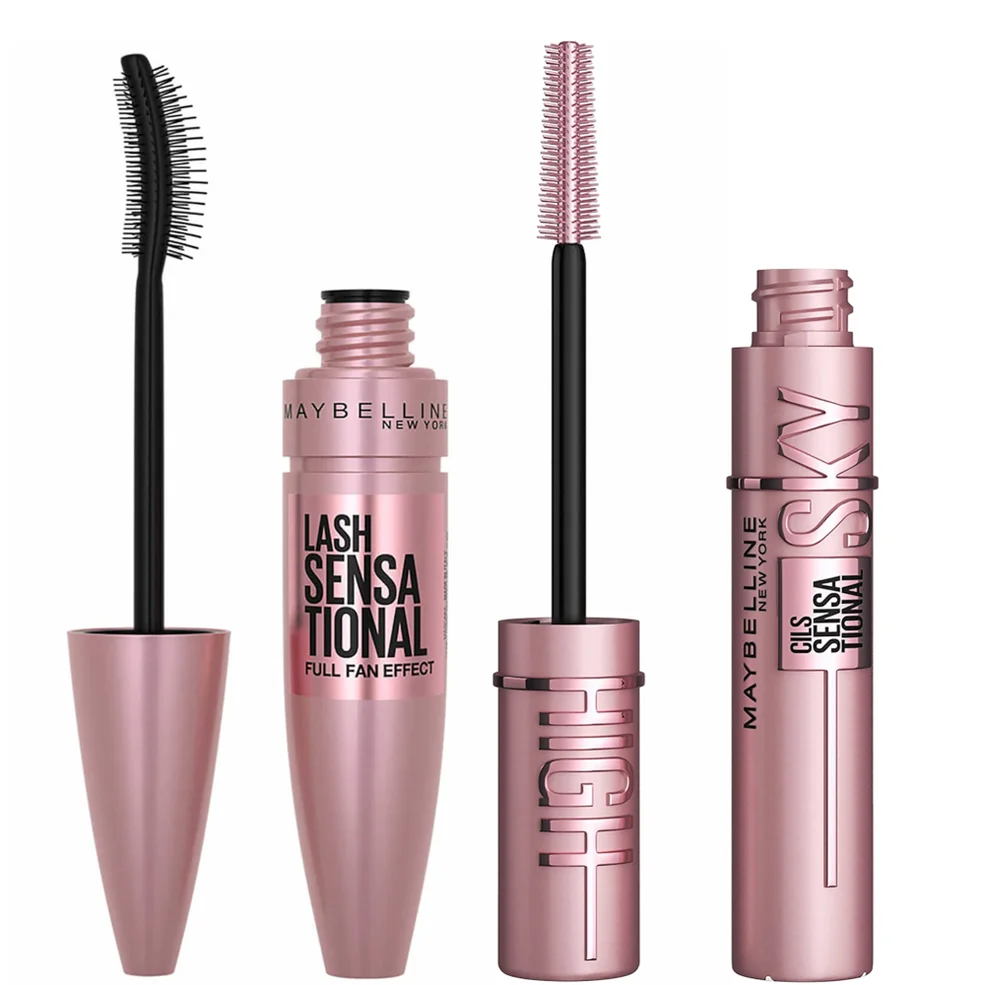Maybelline Lash Sensational Mascara and Sky High Mascara Bundle Imagen 1