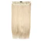 LullaBellz Thick 24 1-Piece Straight Clip in Hair Extensions - Dark Brown