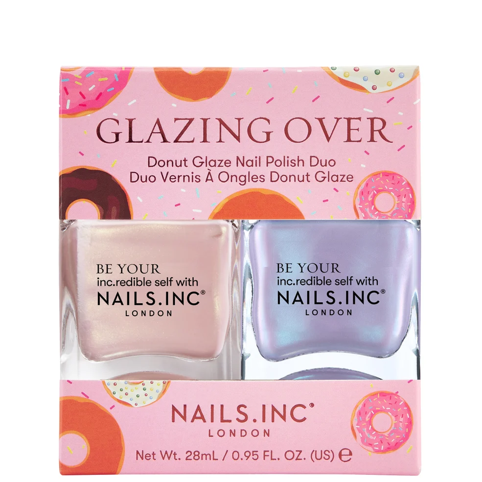 nails inc. Glazing Over Nail Polish Duo Imagen 1