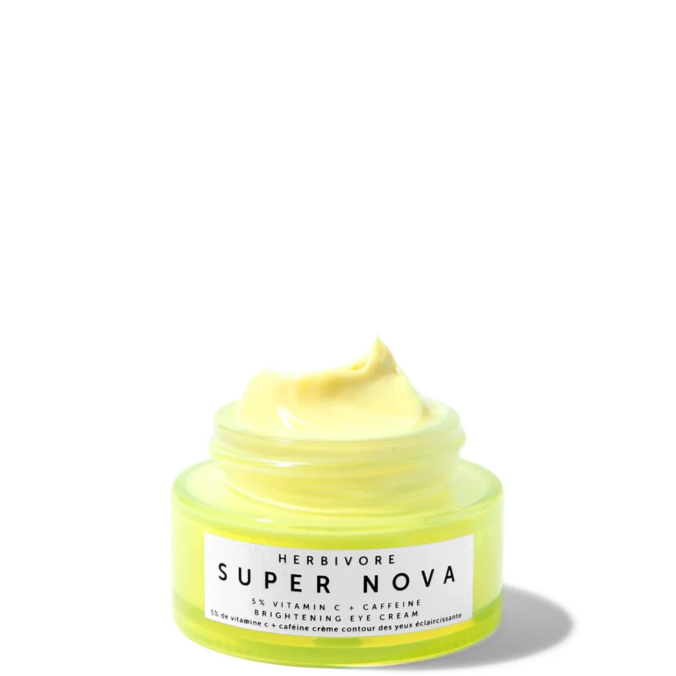 Herbivore Botanicals Super Nova 5% THD Vitamin C + Caffeine Brightening Eye Cream 15ml Imagen 1
