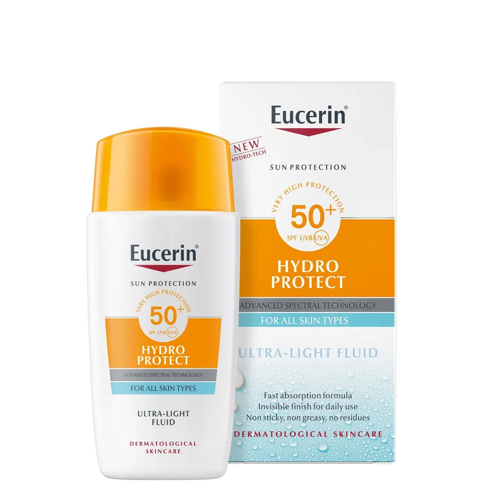 Eucerin Sun Face Hydro Protect Ultra Light Fluid SPF50 50ml Imagen 1