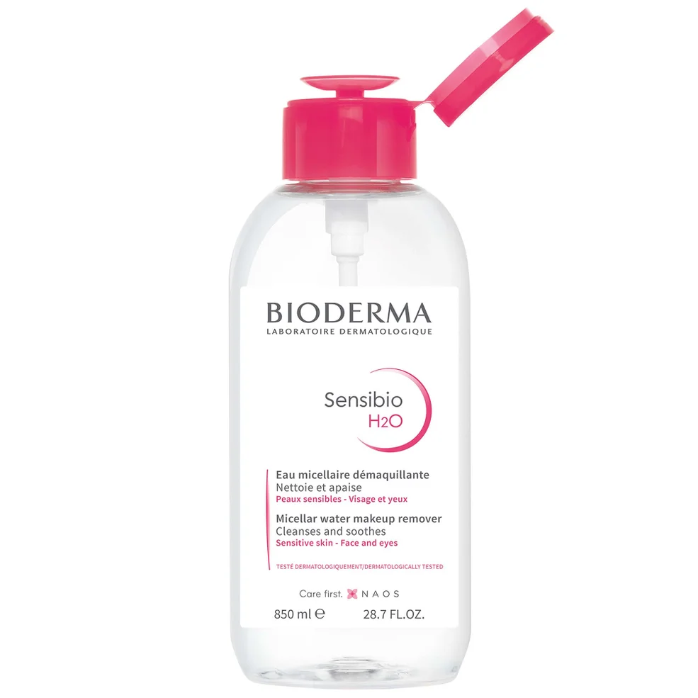 Agua micelar Sensibio H2O para pieles sensibles de Bioderma (850 ml) Imagen 1