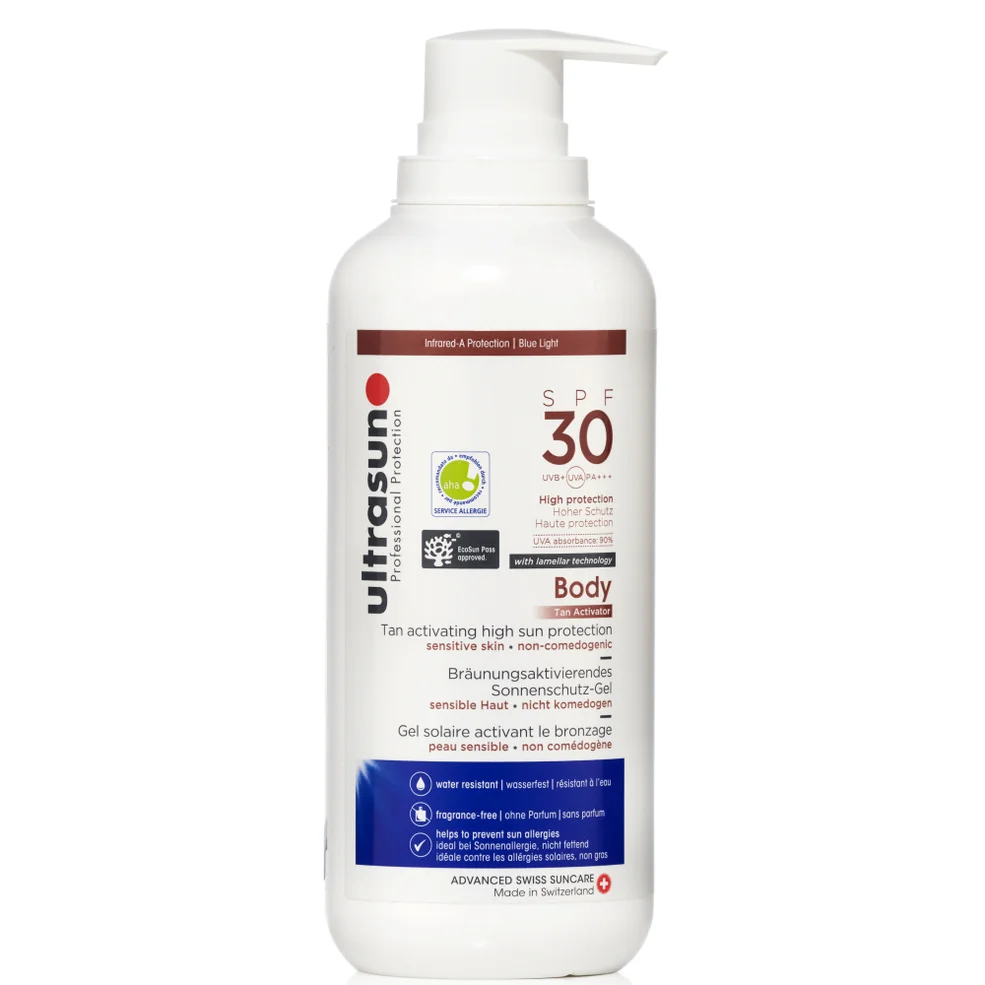 Ultrasun Tan Activator for Body SPF 30 400ml Imagen 1