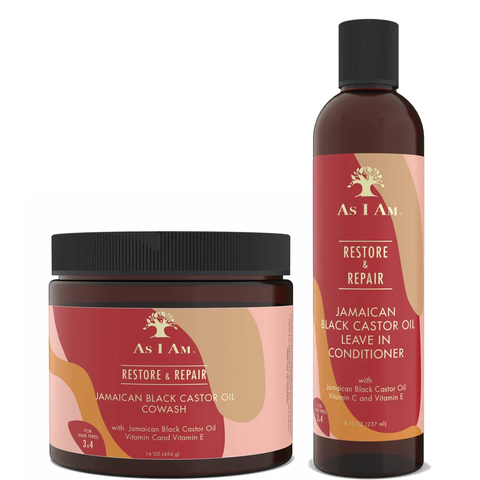 As I Am Jamaican Black Castor Oil - The Detangling Mix Bundle Imagen 1