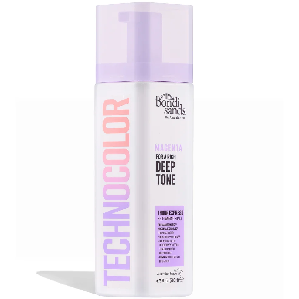 Bondi Sands Technocolor 1 Hour Express Self Tanning Foam - Magenta 200ml Imagen 1