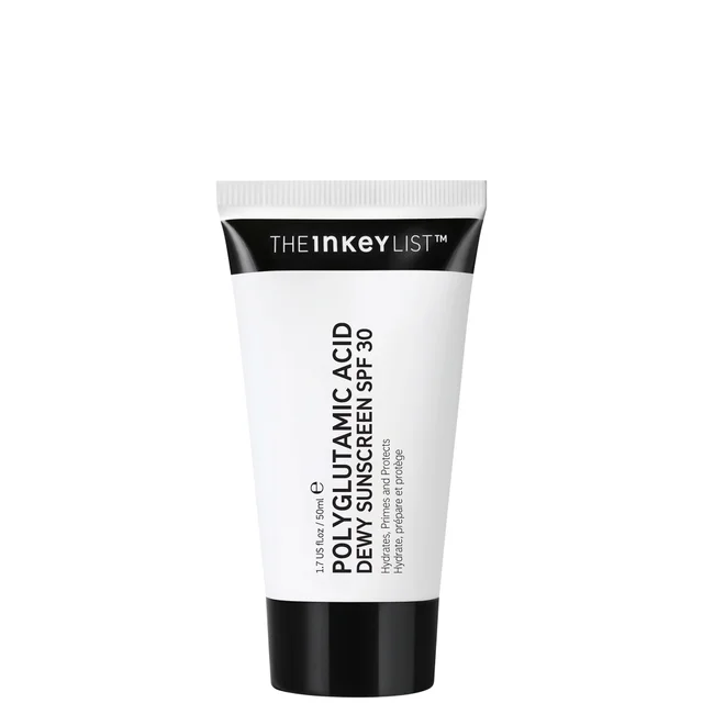 Protector solar con ácido poliglutámico Dewy con FPS 30 de The INKEY List (50 ml)