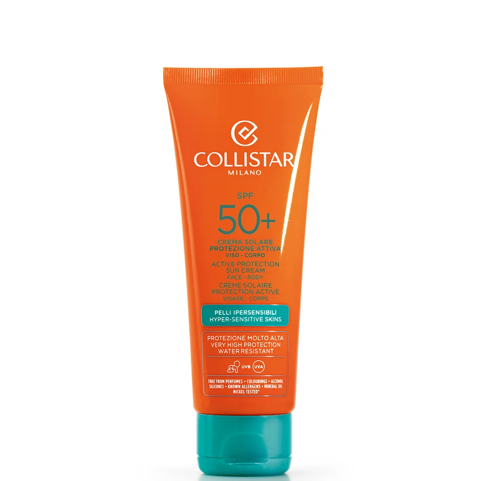 Collistar Active Protection Sun Cream Face-Body SPF 50+ 100ml Imagen 1