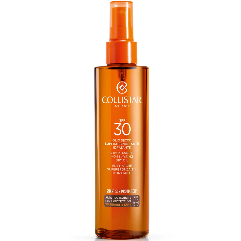 Collistar Supertanning Moisturizing Dry Oil SPF 30 200ml Imagen 1