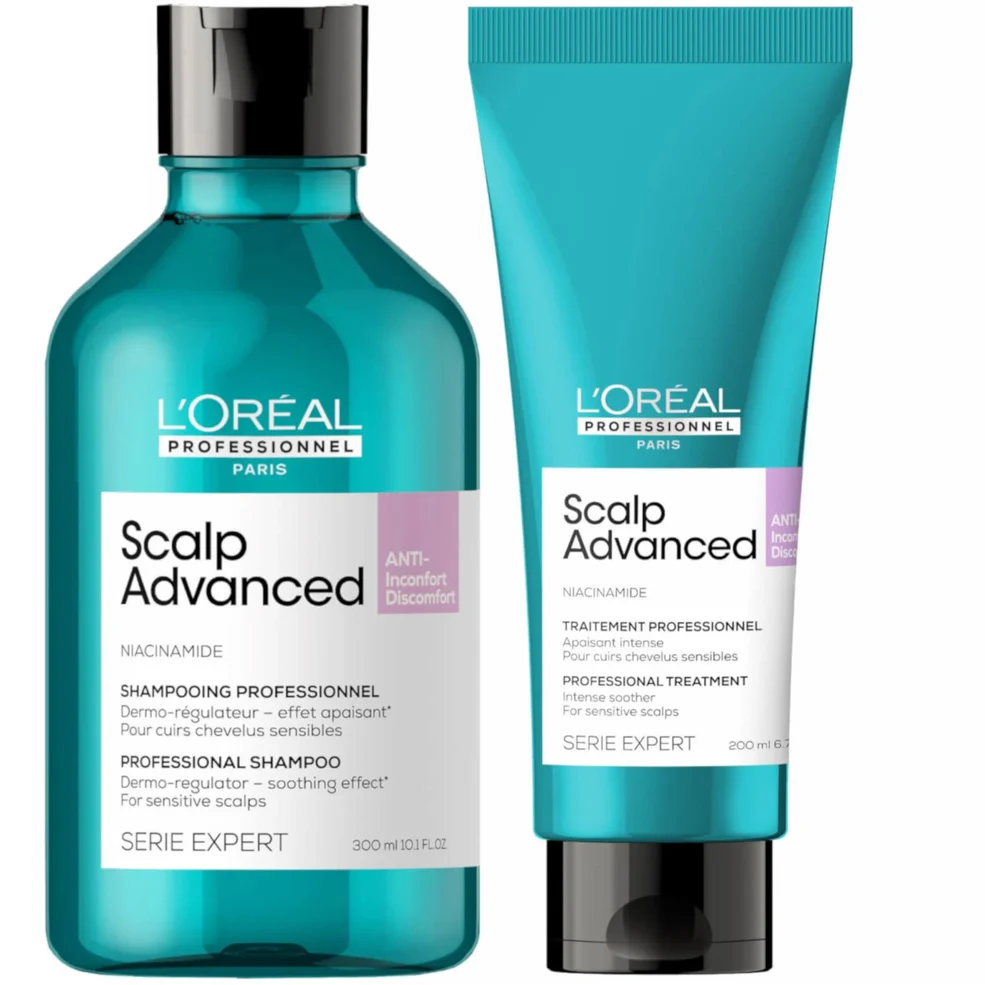 L'Oréal Professionnel Serié Expert Scalp Advanced Anti-Discomfort Hair Shampoo and Treatment Duo Imagen 1
