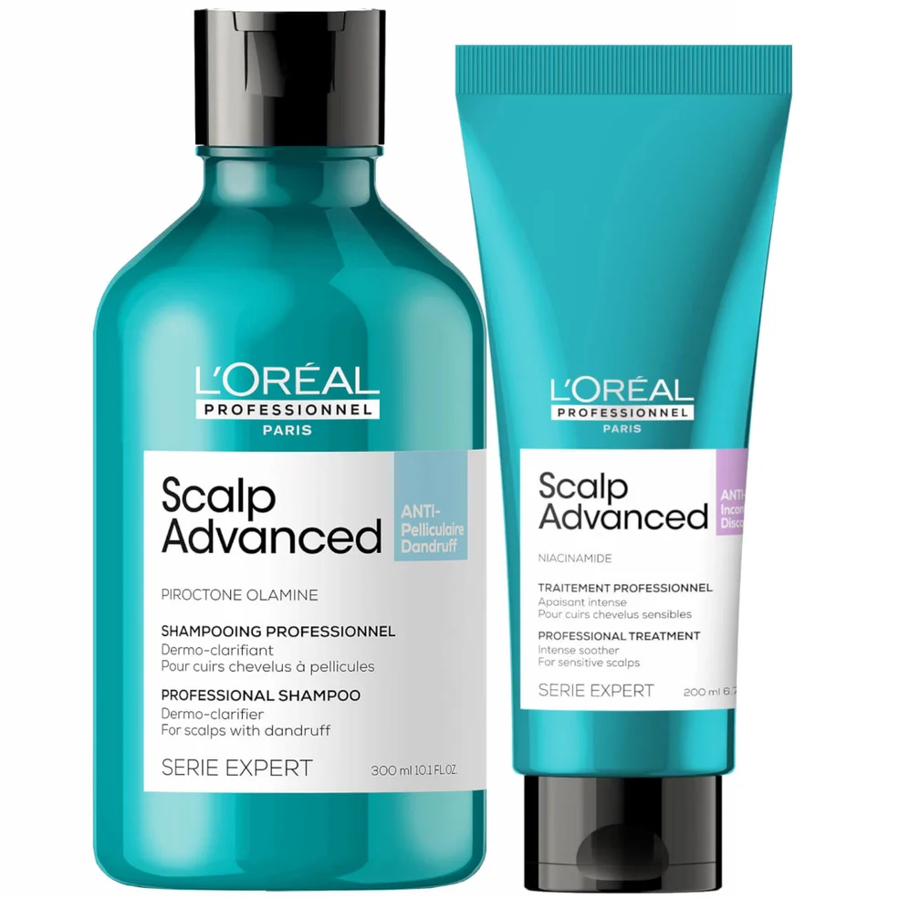 L'Oréal Professionnel Serié Expert Scalp Advanced Anti-Dandruff Shampoo and Hair Treatment Routine Imagen 1
