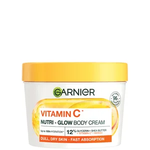 Crema corporal con vitamina C y mango Superfood Nutri Glow de Garnier 380 ml - Option Cream - Mango and Vitamin C
