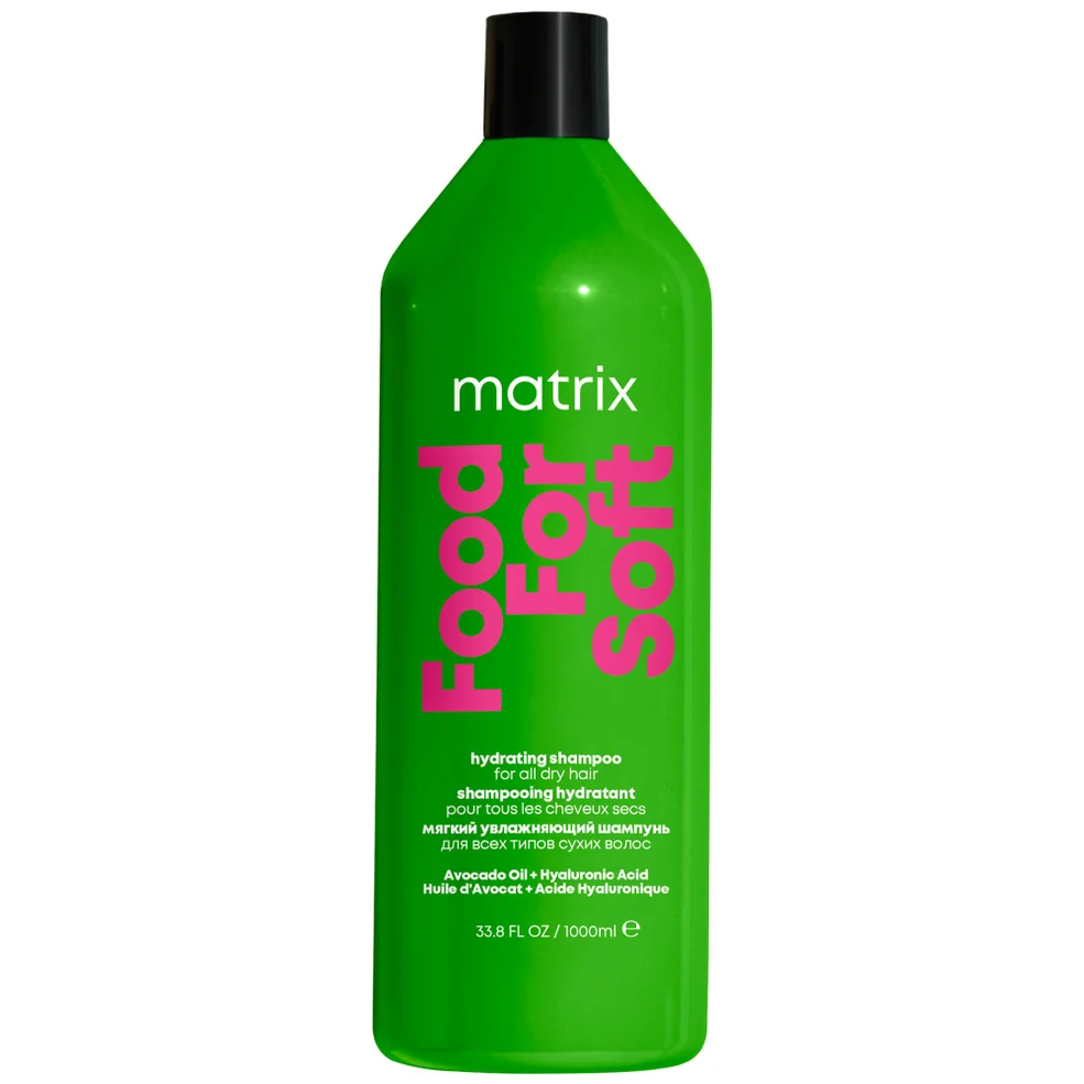 Matrix Food For Soft Hydrating Shampoo with Avocado Oil and Hyaluronic Acid For Dry Hair 1000ml Imagen 1