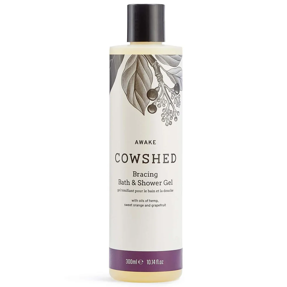 Cowshed AWAKE Bracing Bath and Shower Gel 300ml Imagen 1