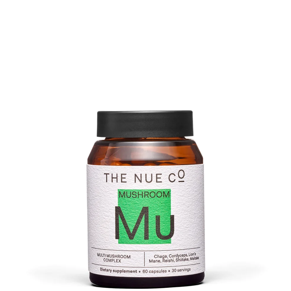 The Nue Co. Multi Mushroom Complex Supplement To Increase Focus (60 Capsules) Imagen 1