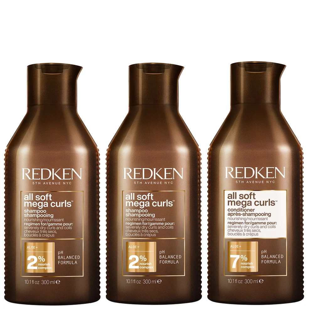 Redken All Soft Mega Curl Hydrating and Nourishing Shampoo Duo with Conditioner for Curly and Coily Hair Imagen 1