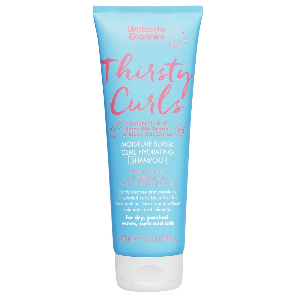 Umberto Giannini Thirsty Curls Moisture Surge Curl Hydrating Shampoo 250ml Imagen 1