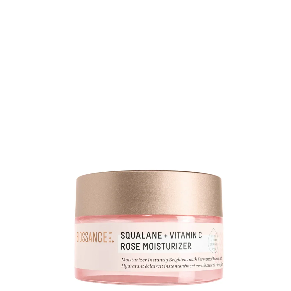 Biossance Squalane and Vitamin C Rose Moisturiser 50ml Imagen 1