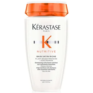 Kérastase Nutritive Bain Satin Riche High Nutrition Rich Shampoo for Dry Hair 250ml - Size 250ml