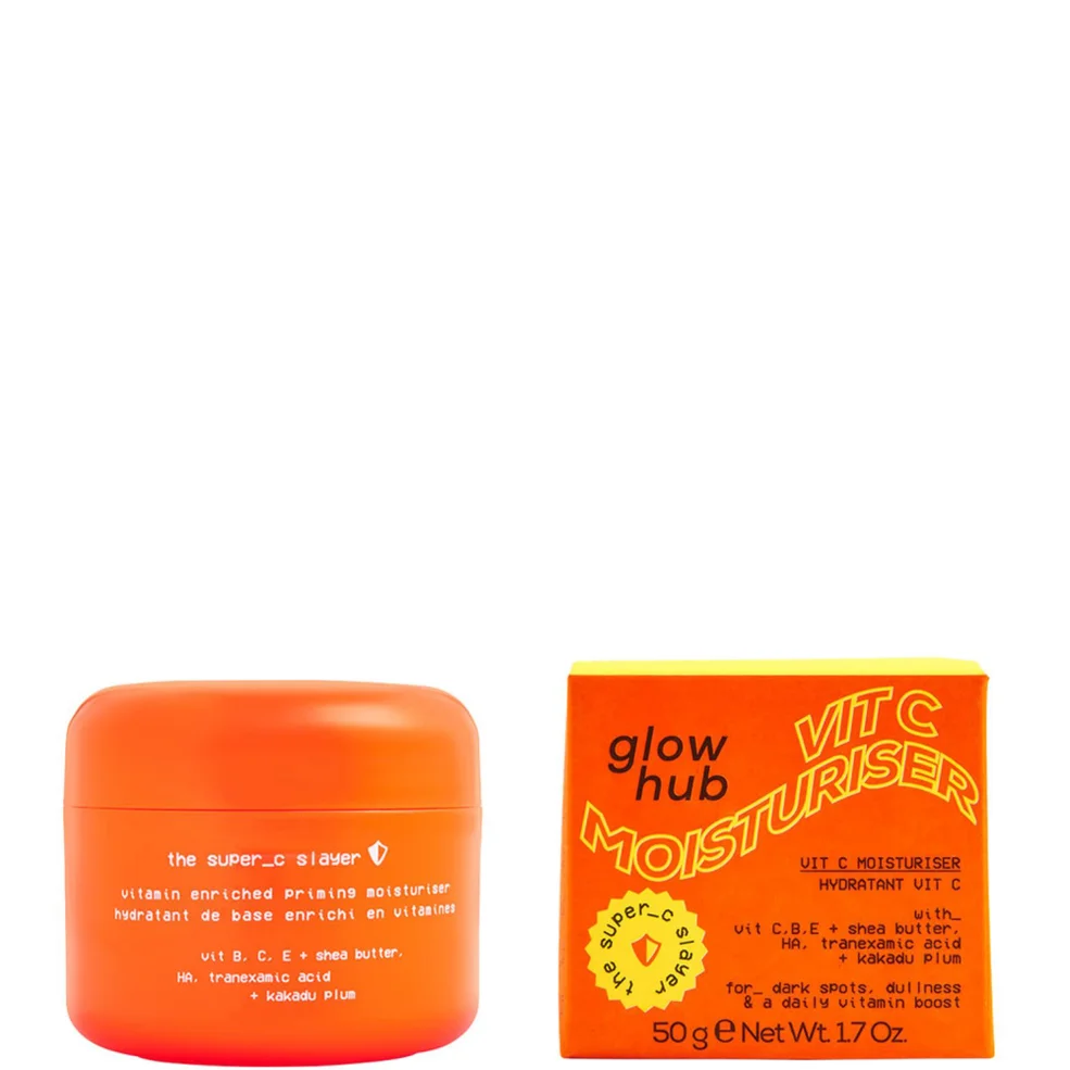Glow Hub The Super C Slayer Vitamin Enriched Priming Moisturiser 50g Imagen 1