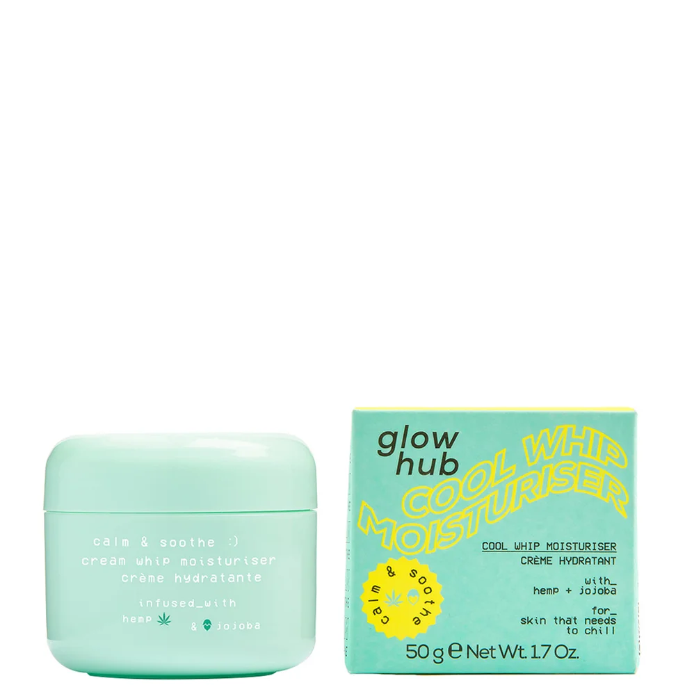 Glow Hub Calm & Soothe Cool Whip Moisturiser 50g Imagen 1