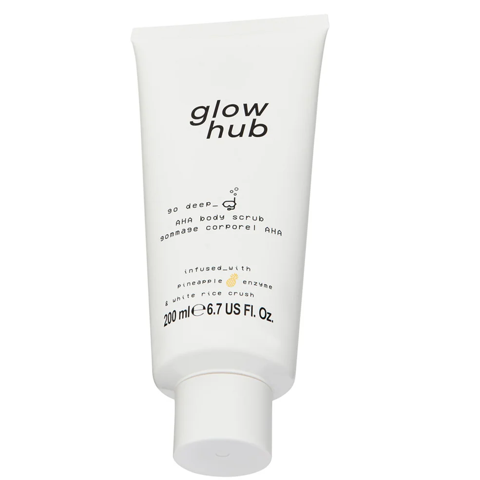 Glow Hub Go Deep AHA Body Scrub 200ml Imagen 1