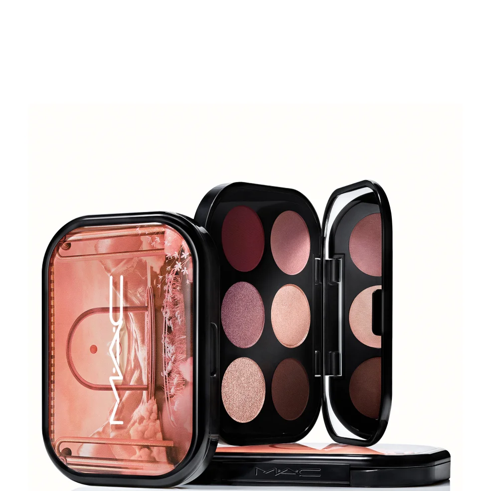 MAC Cosmetics Connect In Colour Eye Shadow Palette - Embedded in Burgundy Imagen 1