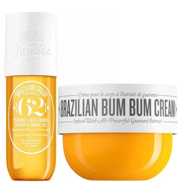 Set de cremas y fragancias superventas Bum Bum de Sol de Janeiro