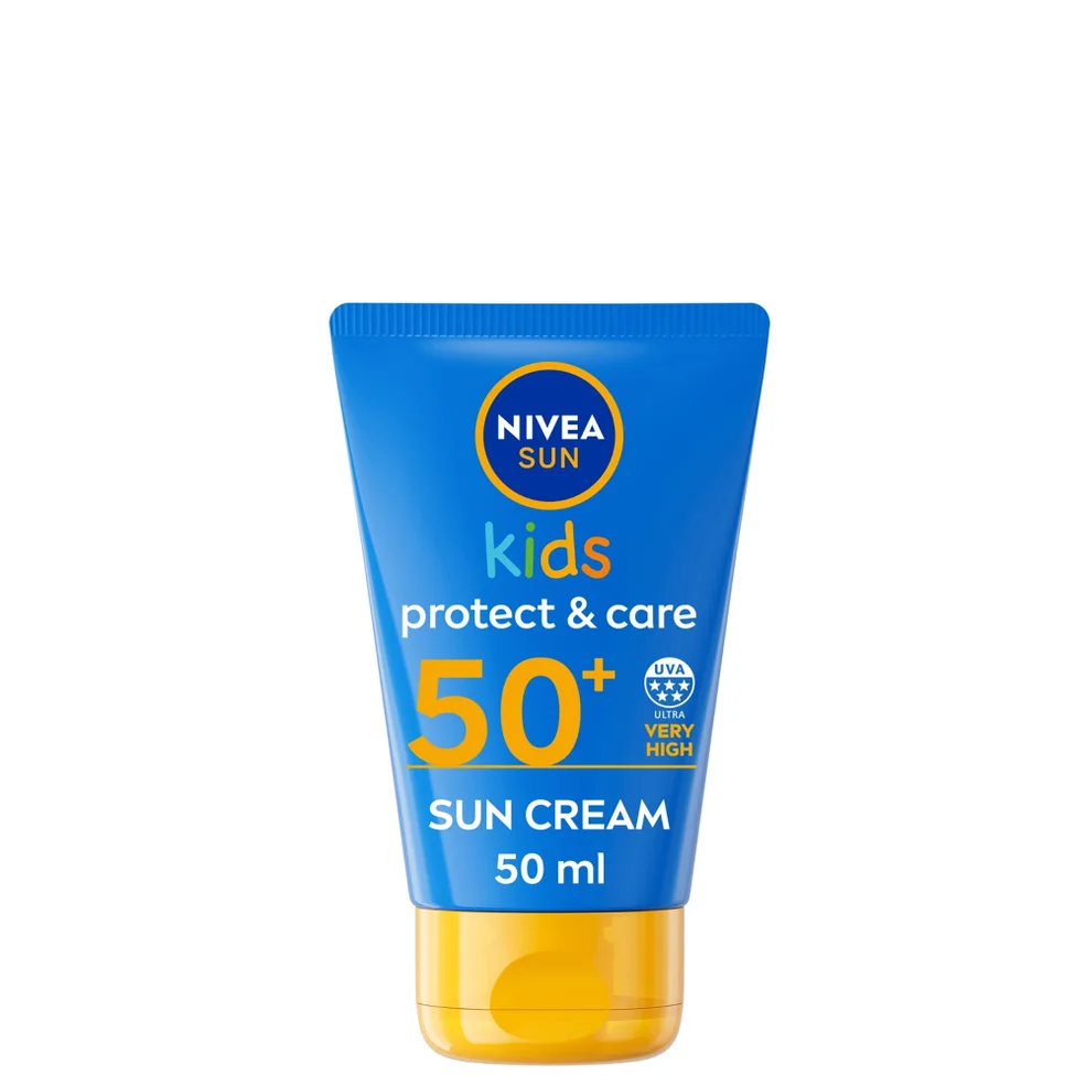 NIVEA SUN Kids' Protect and Care Sun Cream SPF50 50ml Imagen 1