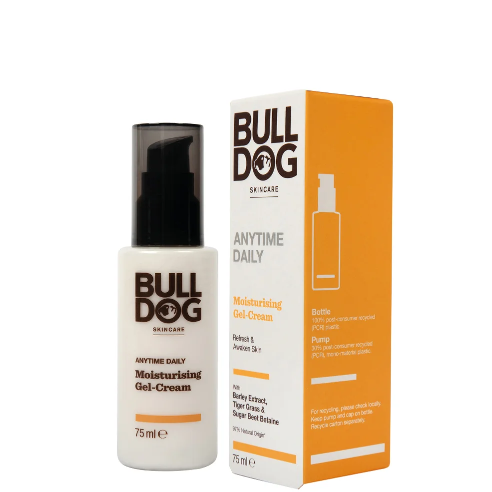 Bulldog Skincare for Men Anytime Daily Moisturising Gel 75ml Imagen 1
