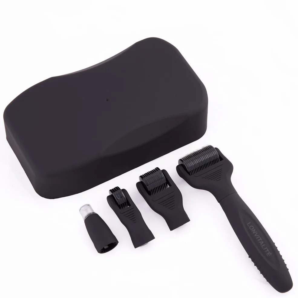 Lonvitalite Microneedling Derma Roller Face and Body Kit Imagen 1