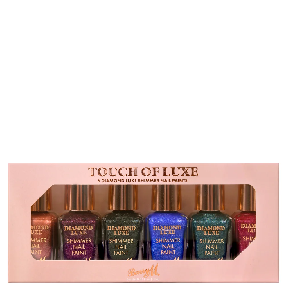 Barry M Cosmetics Touch of Luxe Nail Paint Gift Set Imagen 1