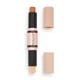 Contorno en barra Fast Base de Makeup Revolution - Oscuro, 2,4 g