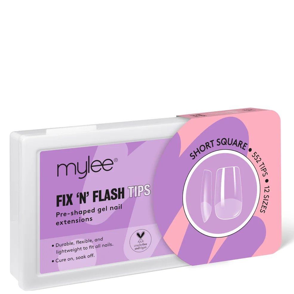 Mylee Fix 'N' Flash Tips - Short Square Imagen 1