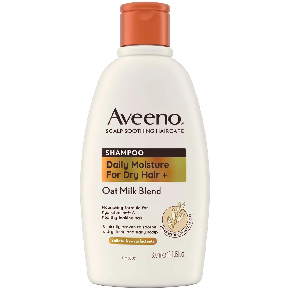 Aveeno Haircare Daily Moisture+ Oat Milk Blend Shampoo 300ml Imagen 1